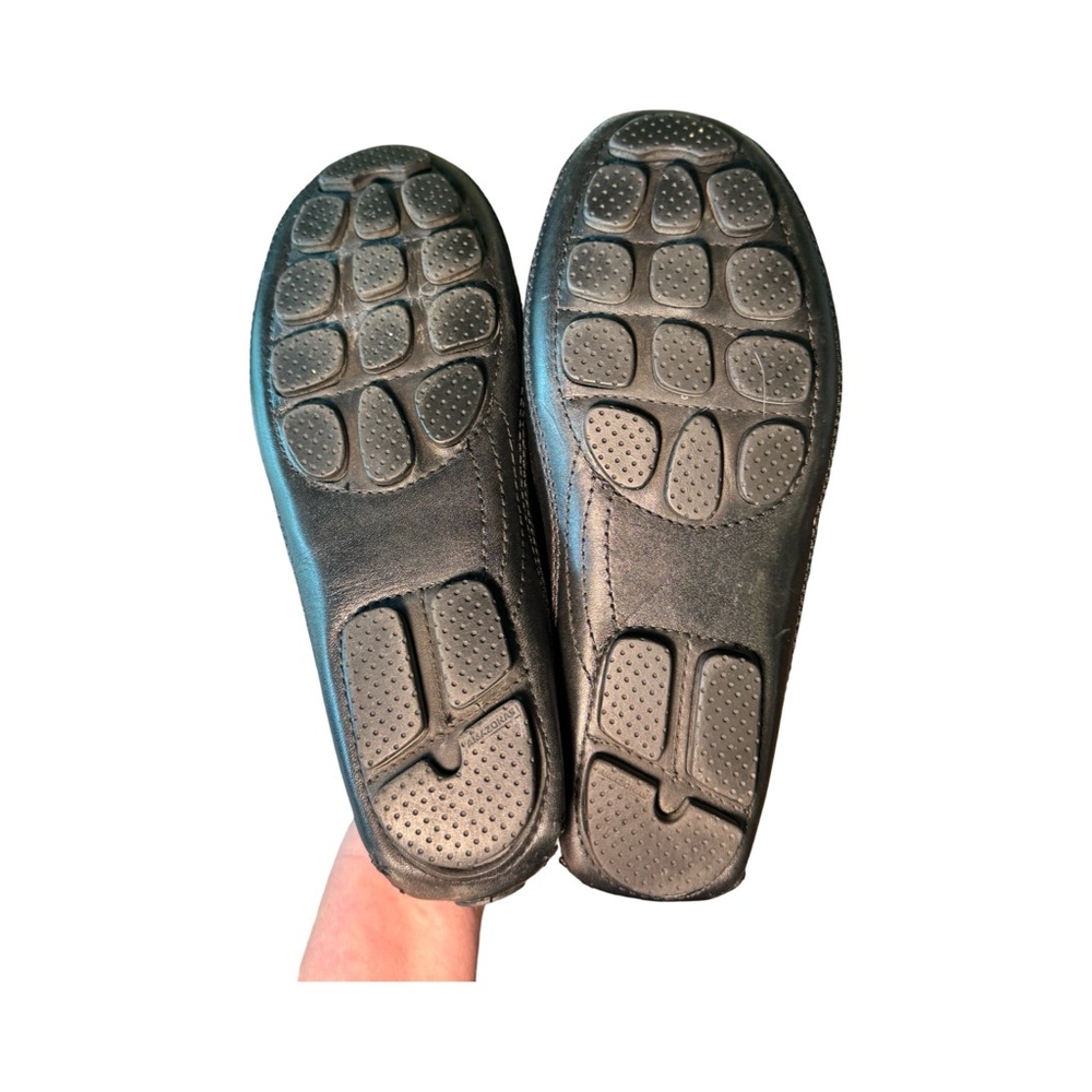 Vintage Orvis Gokey women’s Black Leather Loafers Shoes size 10 ten - Picture 5 of 7
